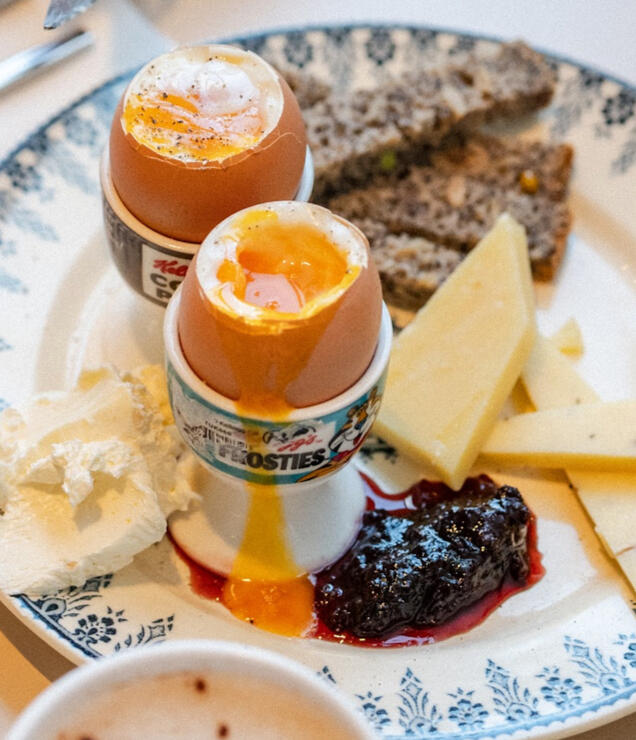 Nos oeufs à la coque Nos oeufs à la coque